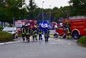 Grossbrand Halle Troisdorf Kriegsdorf Junkersring P187